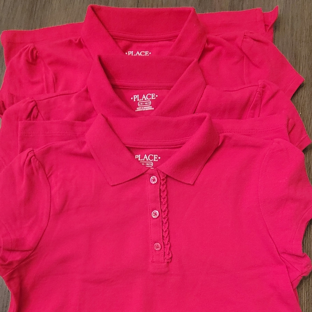 Bundle of School Uniform Shirts